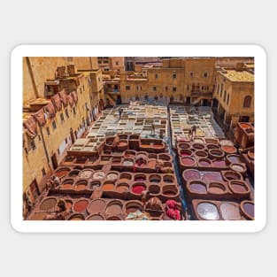 Tannery Chaouware, Fez Sticker